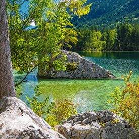 Entspannung am Hintersee in der Ramsau von Thomas Riess