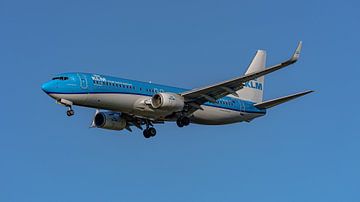 KLM Boeing 737-800 Passagierflugzeug.