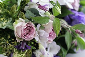 bouquet of Roses sur Yvonne Blokland