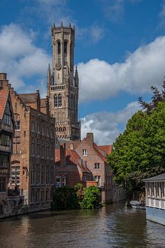 Rozenhoedkaai Brugge by Lambertus van der Vegt