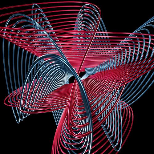 Oscilloscopische dans 3 van elkement