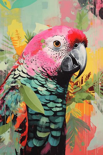 Parrot in jungle