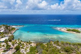 Drone shot Jan Thiel Curacao