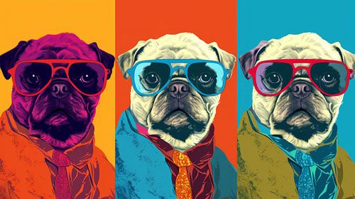 Warhol: Mopsige Mode-iconen