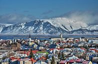 Panorama Reykjavik von Frans Blok Miniaturansicht