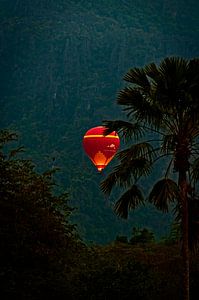 Ballonfahrt inmitten der Natur