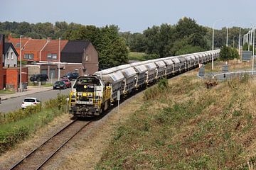 Certus Rail met petroleumcokes Zeeuws Vlaanderen van Harold de Groot
