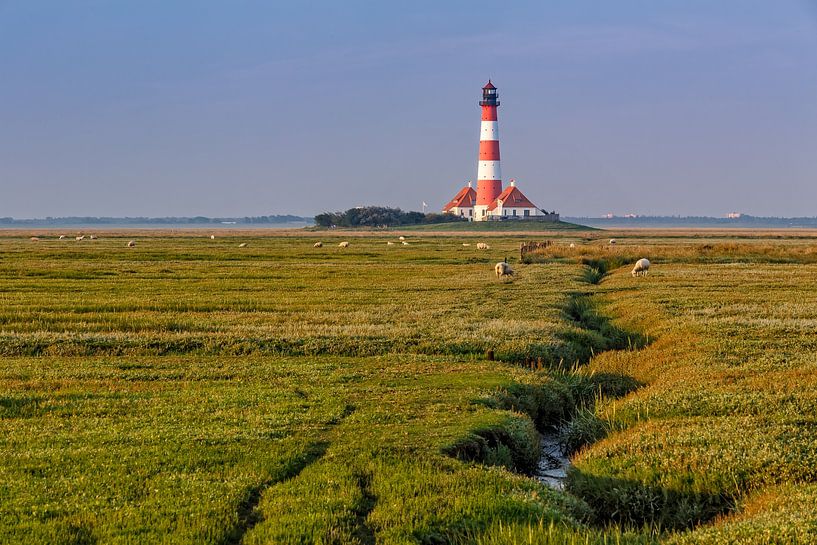 Westerhever lighthouse North Germany by Achim Thomae Photography