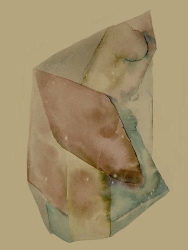 Pasteltinten met geometrische vormen