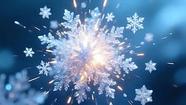 Glittering fire of crystals by Jean Pierre