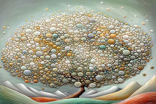 Kosmischer Baum der Fantasie