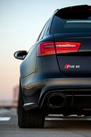 Audi RS6 rear side