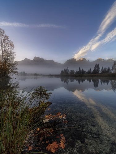 Lever de soleil sur la Haute-Autriche sur Thomas Weber BGL
