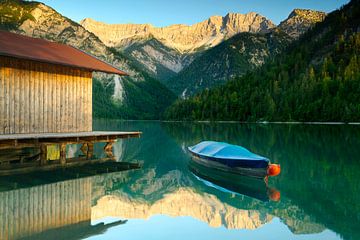 Bootshaus am Plansee von Ruud Engels