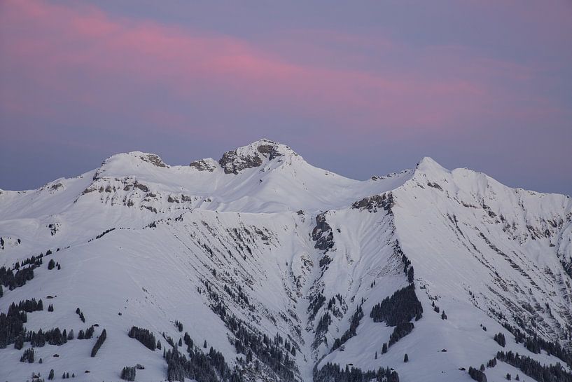 Lever de soleil dans les Alpes bernoises par Martin Steiner