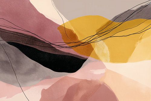 Organic shapes in harmony no.9