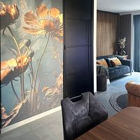 Klantfoto: Gouden Gloed  van Preet Lambon, als behang