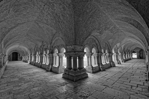 Cloître de l'abbaye de Fontenay