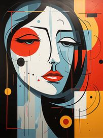 Eine Seelenvolle Selbstporträt von Art Lovers