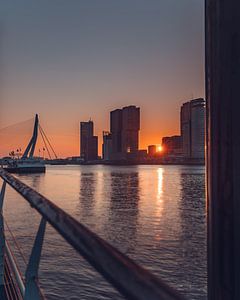Sonnenaufgang auf dem Kop van Zuid