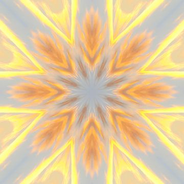 Mandala in soft colours