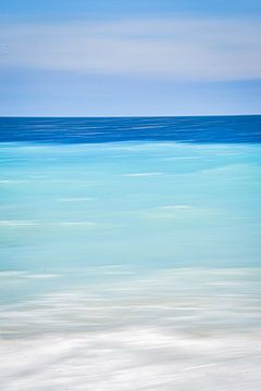 Carribean blue, Curacao van Nienke Bot