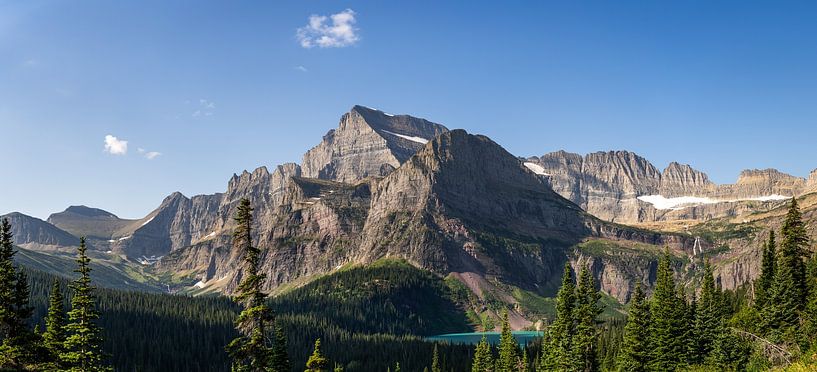 Glacier National Park, Grinnell Glacier, Montana, USA by Jeroen van Deel