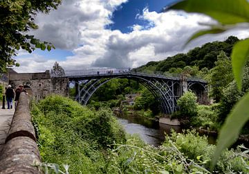 First iron bridge. by Rijk van de Kaa