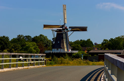 Moulin à blé « De Zwaan » à Voorst (édition limitée)