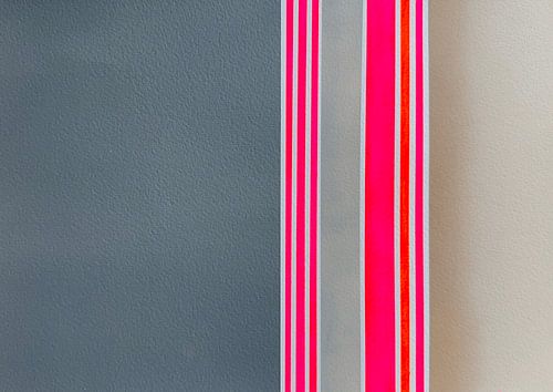 Pulse — Neon Stripe Art Print | House He[art]