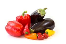 Vegetable isolated on a white background by Carola Schellekens