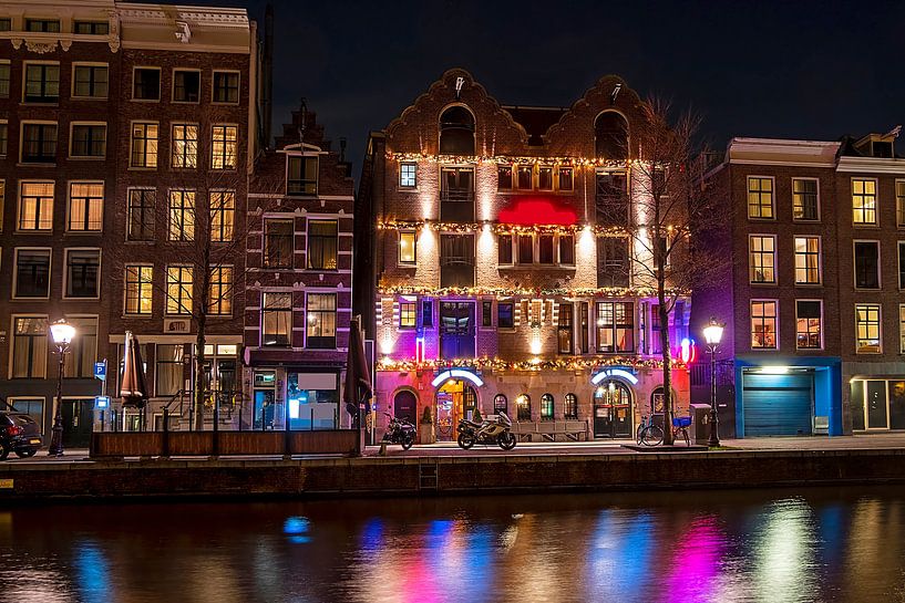 Red Light District in Amsterdam at night by Eye on You