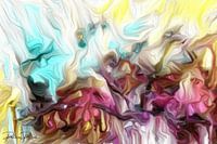 Colour symphony: a colourful wonder of abstraction