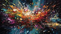 Abstract splash Art