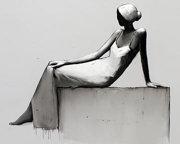 Vrouw Figuur van De Mooiste Kunst