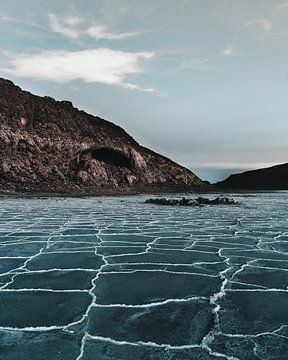 A salt lake in the Bolivian high plains | Bolivia by Felix Van Leusden
