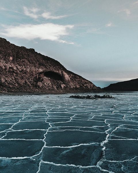 Ein Salzsee in den bolivianischen Hochebenen | Bolivien von Felix Van Leusden