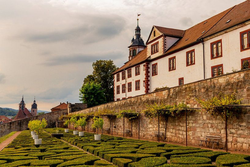 Château de Wilhelmsburg dans la lumière d'automne par Oliver Hlavaty