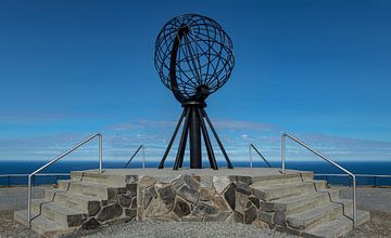 Monument au Cap Nord, Norvège sur Adelheid Smitt