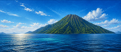 Banda Volcano (Gunung Api Banda ) - Maluku - Indonesia