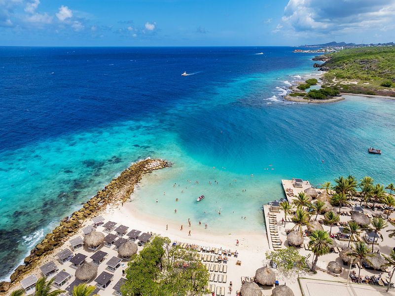 Drone shot Jan Thiel Curacao by Keesnan Dogger Fotografie