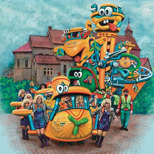 Carnaval, Kempenoptocht Hapert (Brabant) 2020