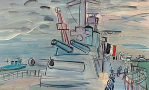 Raoul Dufy - An Bord der Flotte (1939)