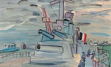 Raoul Dufy - Aan boord van de vloot (1939) van Peter Balan