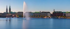 Panorama von Hamburg