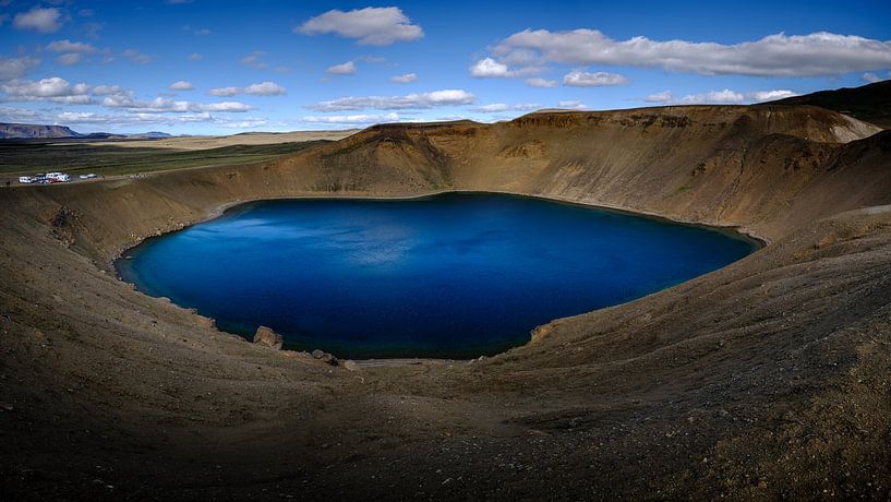 Krafla-Kratersee, Island von Eddy Westdijk