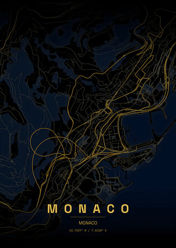 Carte de monaco