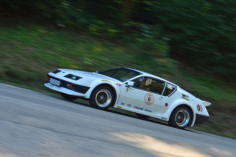 Renault Alpine A 310 on the mountain - Eggberg Klassik 2019 by Ingo Laue