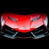 Lamborghini Veneno | Supercar rouge sur mirrorlessphotographer