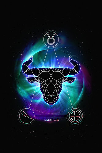 Illustration du signe du zodiaque du Taureau